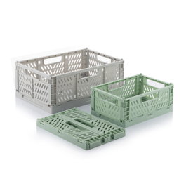 Innovagoods Set de 3 cajas organizadoras Boxtor plegables y apilables