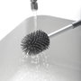 Innovagoods Escobillero de goma antibacteriana para inodoro