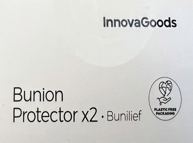 Corrector Protector de Silicona para Juanetes Bunilief InnovaGoods 2 Unidades