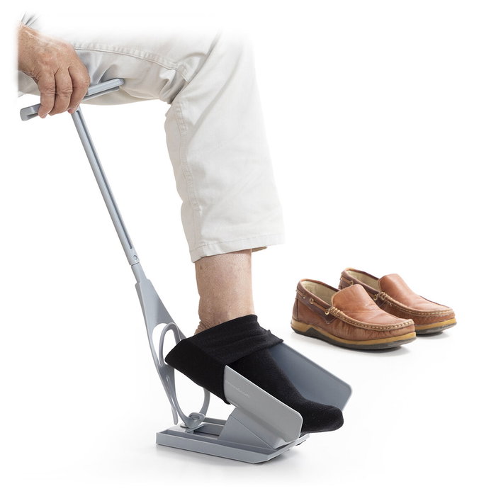 Inde Calzador de Calcetines y Zapatos con Quitacalcentines 18 cm Ancho x 10 cm Alto x 26 cm Largo (8 Unidades)