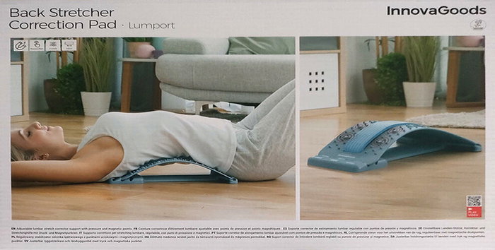 Inde Soporte Corrector de Estiramiento Lumbar con Puntas (8 Unidades)