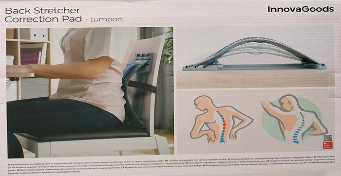 Inde Soporte Corrector de Estiramiento Lumbar con Puntas (8 Unidades)