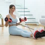 Rodillo Abdominal con Discos Giratorios, Bandas Elásticas y Guía de Ejercicios Twabanarm InnovaGoods