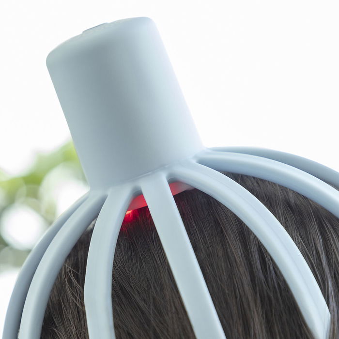 Innovagoods Masajeador de Cabeza Helax Recargable Masaje Vibratorio 360° USB-C