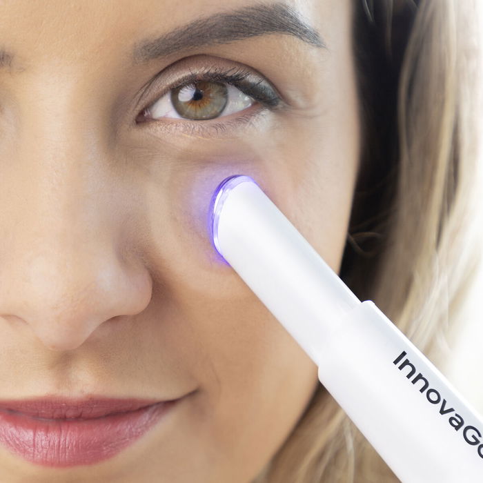 Masajeador de Ojos Antiedad con Fototerapia, Termoterapia y Vibración Therey InnovaGoods Masajeador de Ojos Antiedad con Fototerapia, Termoterapia y Vibración Therey InnovaGoods