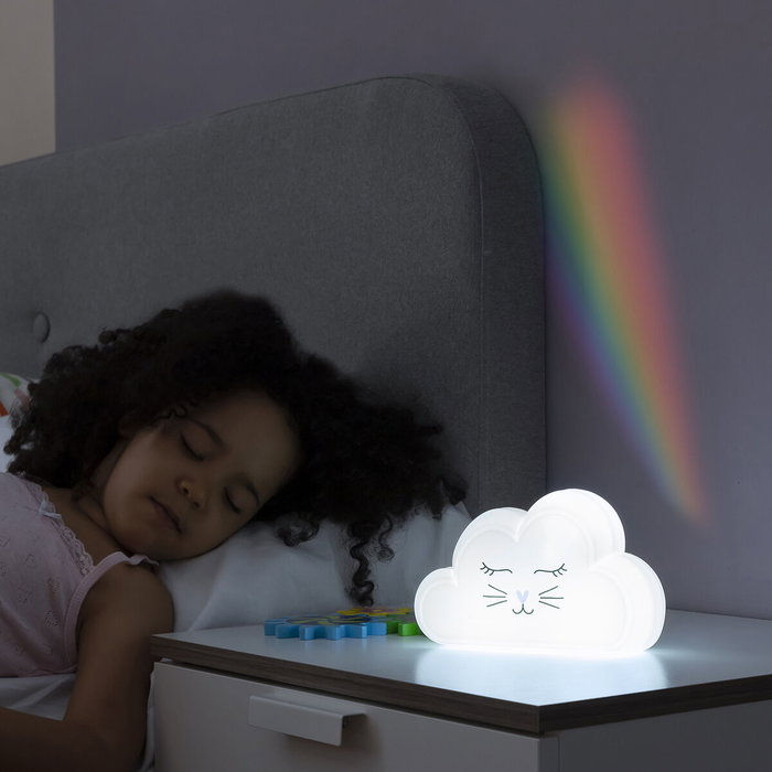 Lámpara con Proyector de Arcoíris y Pegatinas Claibow InnovaGoods Lámpara con Proyector de Arcoíris y Pegatinas Claibow InnovaGoods