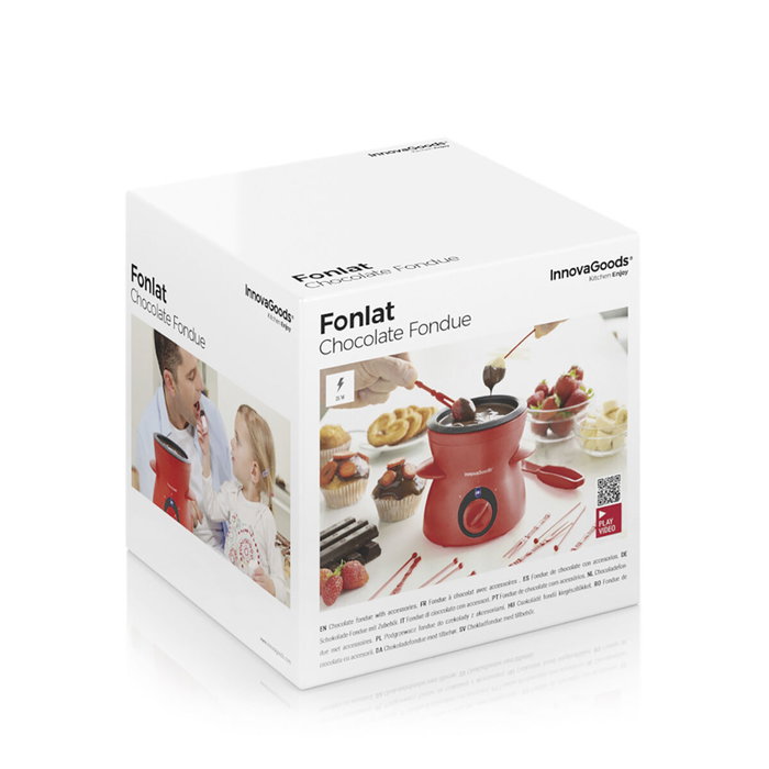 Innovagoods Fondue de chocolate con accesorios 25 w