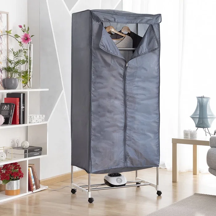 Secadora Eléctrica Portátil de 3 Alturas Porthayer InnovaGoods 1000W