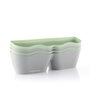 Inde Innovagoods Pack de 4 Organizadores de Calzado Adhesivos Shohold (16 Unidades)