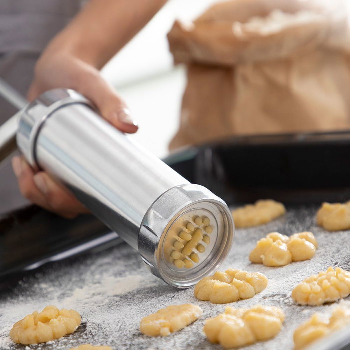 Máquina para Hacer Galletas y Manga Pastelera 2 en 1 Prekies InnovaGoods Máquina para Hacer Galletas y Manga Pastelera 2 en 1 Prekies InnovaGoods