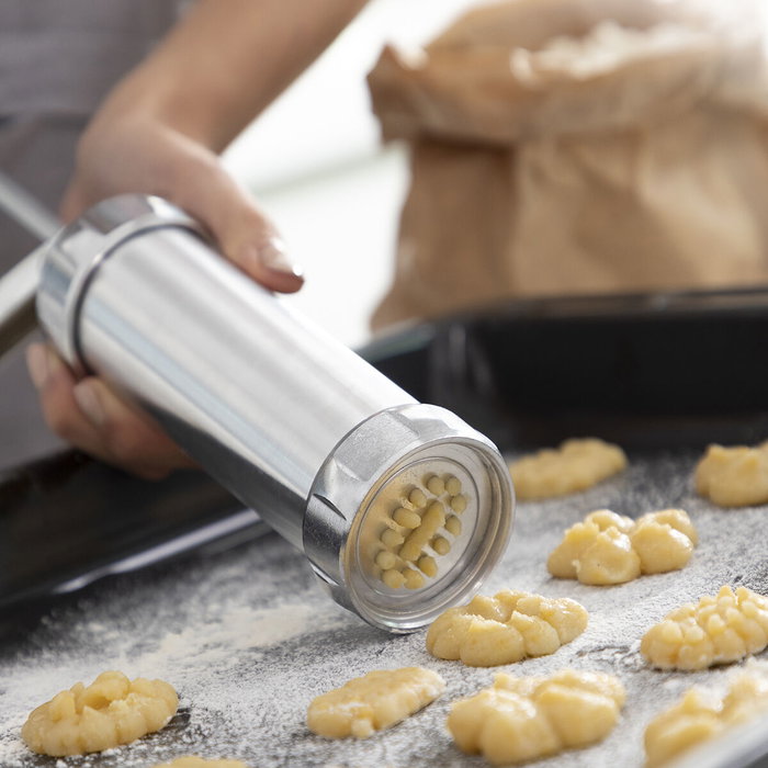 Innovagoods Máquina para hacer galletas y manga pastelera 2 en 1 Prekies