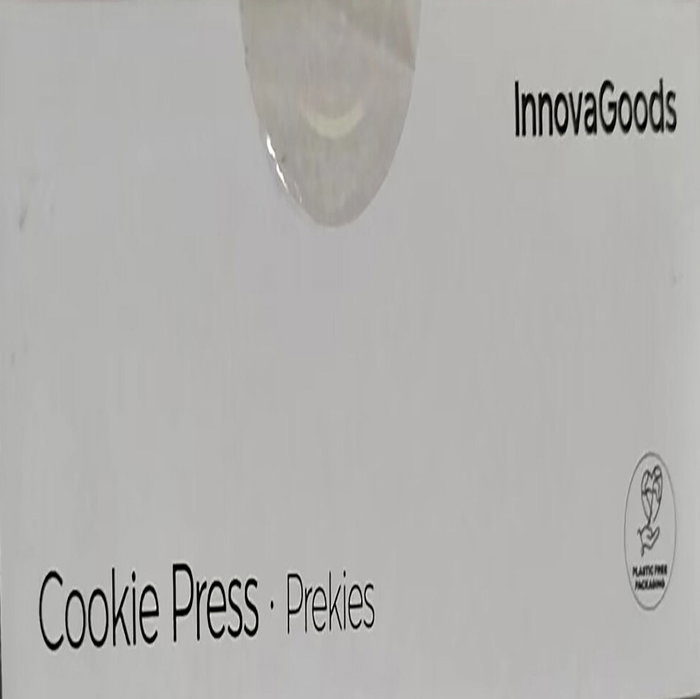 Innovagoods Máquina para hacer galletas y manga pastelera 2 en 1 Prekies