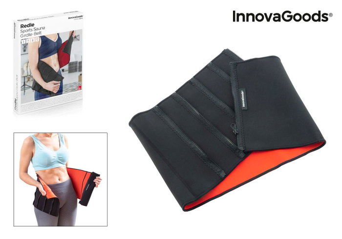 Innovagoods Faja reductora deportiva con efecto sauna Redle