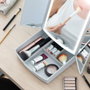 Inde Espejo Led Plegable con Organizador de Maquillaje, 20 cm x 25 cm x 7 cm (6 Unidades)