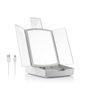 Inde Espejo Led Plegable con Organizador de Maquillaje, 20 cm x 25 cm x 7 cm (6 Unidades)