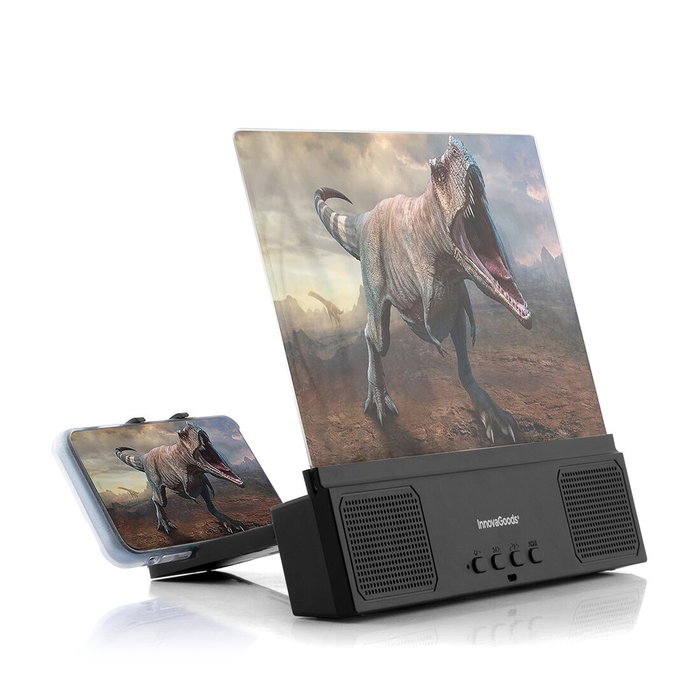 Amplificador de Pantalla con Altavoz para Móviles Mobimax InnovaGoods