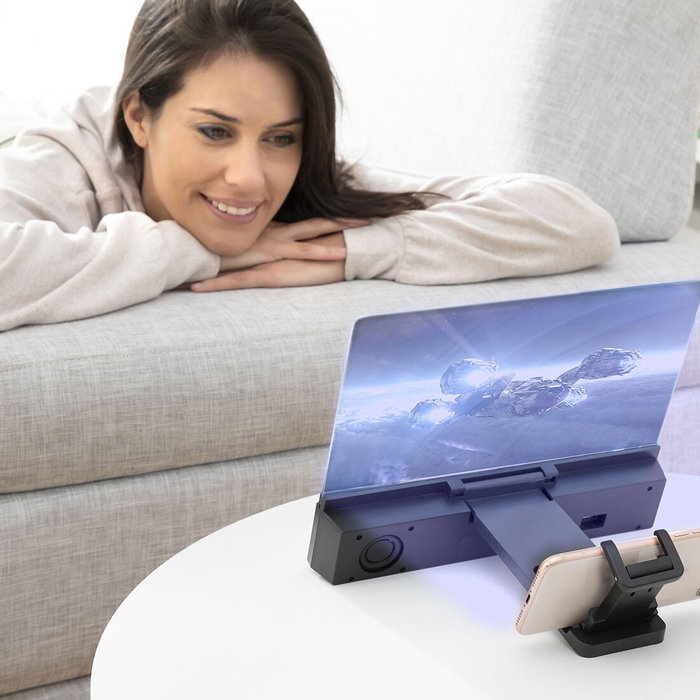 Amplificador de Pantalla con Altavoz para Móviles Mobimax InnovaGoods