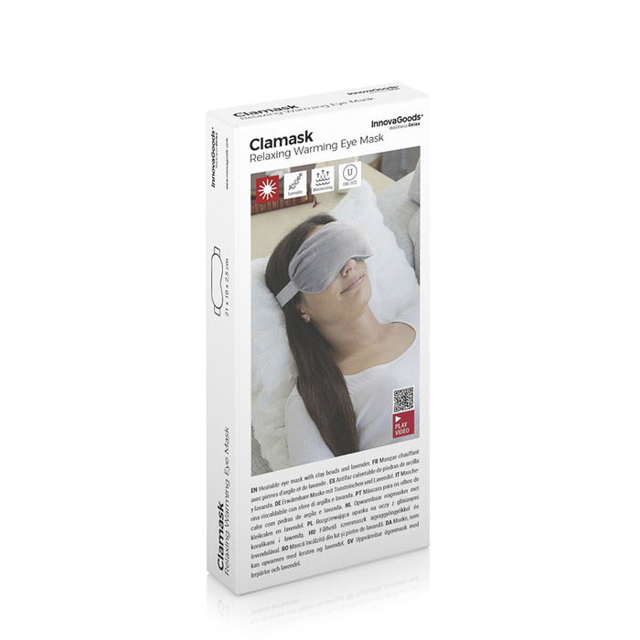 Antifaz Calentable Relajante Clamask InnovaGoods