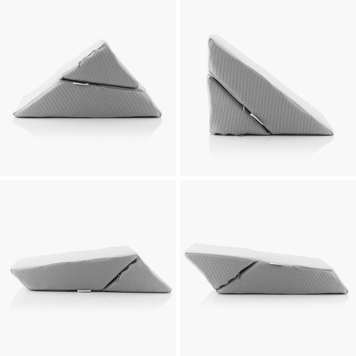 Inde Almohada Triangular Multiposición de Doble Cuña, 15 x 15 x 40 cm Inde Almohada Triangular Multiposición de Doble Cuña, 15 x 15 x 40 cm