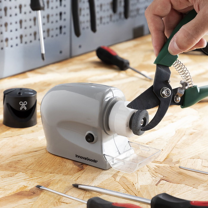 Innovagoods Afilador Eléctrico Multiusos 6 en 1 eSharp para Cuchillos, Tijeras y Herramientas