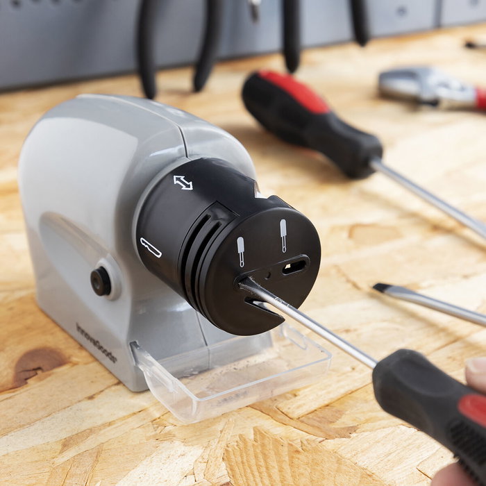 Innovagoods Afilador Eléctrico Multiusos 6 en 1 eSharp para Cuchillos, Tijeras y Herramientas