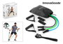 Set de Bandas de Resistencia con Accesorios y Guía de Ejercicios Tribainer InnovaGoods 3 Unidades