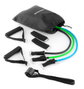 Set de Bandas de Resistencia con Accesorios y Guía de Ejercicios Tribainer InnovaGoods 3 Unidades