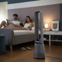 InnovaGoods Bloho Ventilador sin Aspas con Filtro Purificador y Mando a Distancia Gris