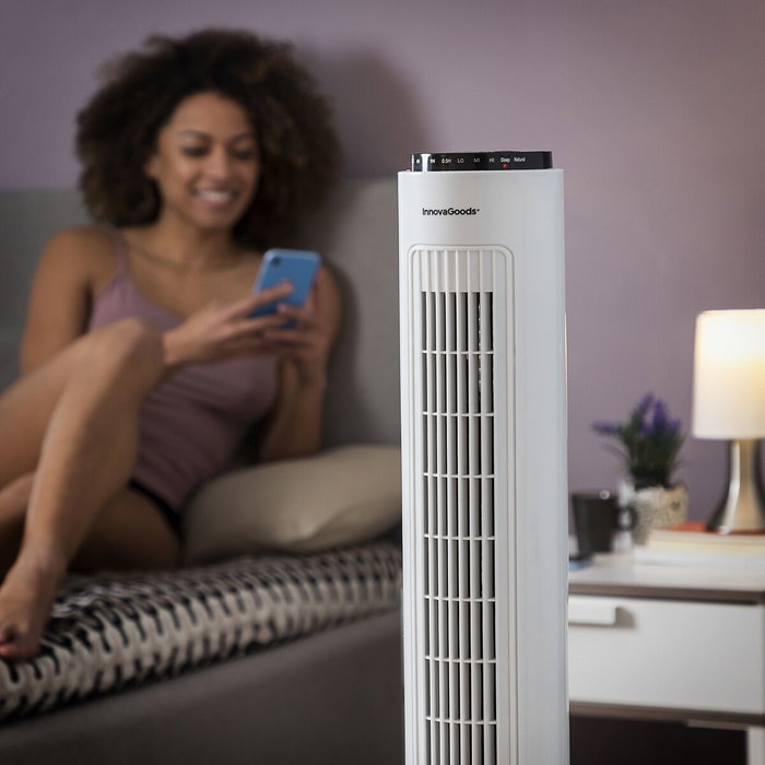 Ventilador de Torre con Mando a Distancia Towarie InnovaGoods