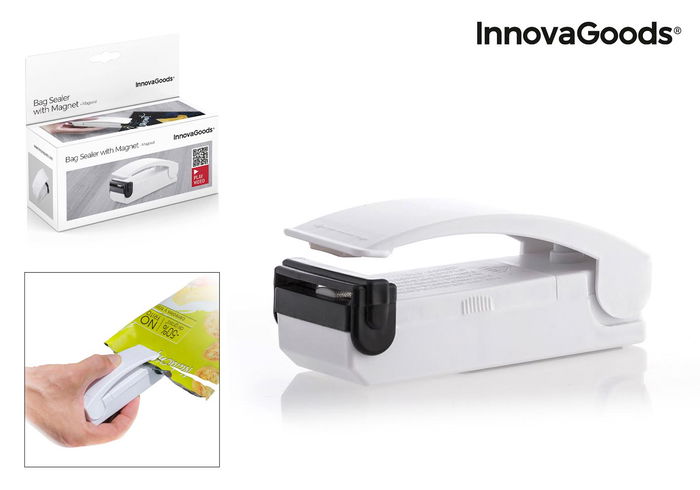 Inde Magseal Selladora de Bolsas con Imán para Nevera, Dimensiones 10.6 x 8.1 x 5.6 cm (20 Unidades) Inde Magseal Selladora de Bolsas con Imán para Nevera, Dimensiones 10.6 x 8.1 x 5.6 cm (20 Unidades)