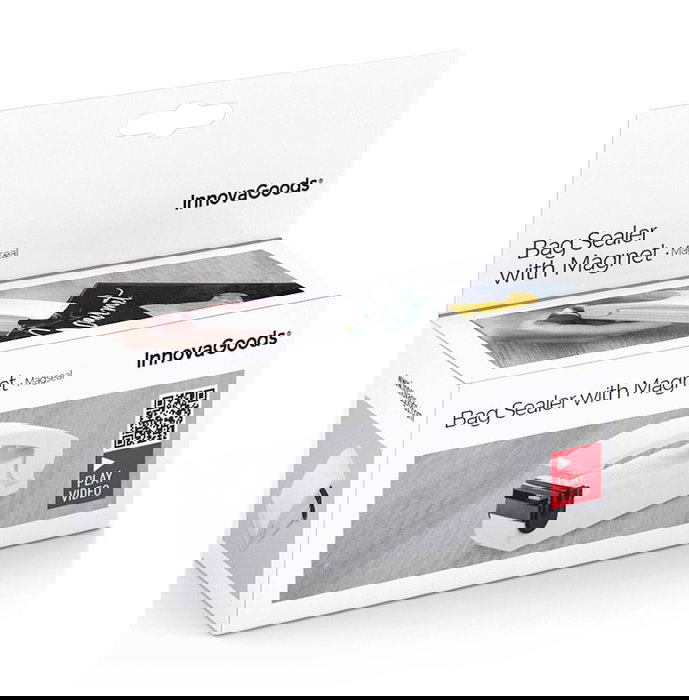 Inde Magseal Selladora de Bolsas con Imán para Nevera, Dimensiones 10.6 x 8.1 x 5.6 cm (20 Unidades) Inde Magseal Selladora de Bolsas con Imán para Nevera, Dimensiones 10.6 x 8.1 x 5.6 cm (20 Unidades)