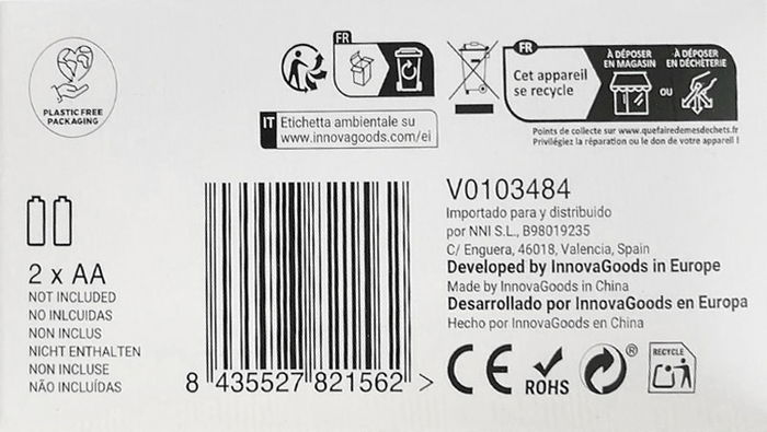 Inde Magseal Selladora de Bolsas con Imán para Nevera, Dimensiones 10.6 x 8.1 x 5.6 cm (20 Unidades) Inde Magseal Selladora de Bolsas con Imán para Nevera, Dimensiones 10.6 x 8.1 x 5.6 cm (20 Unidades)