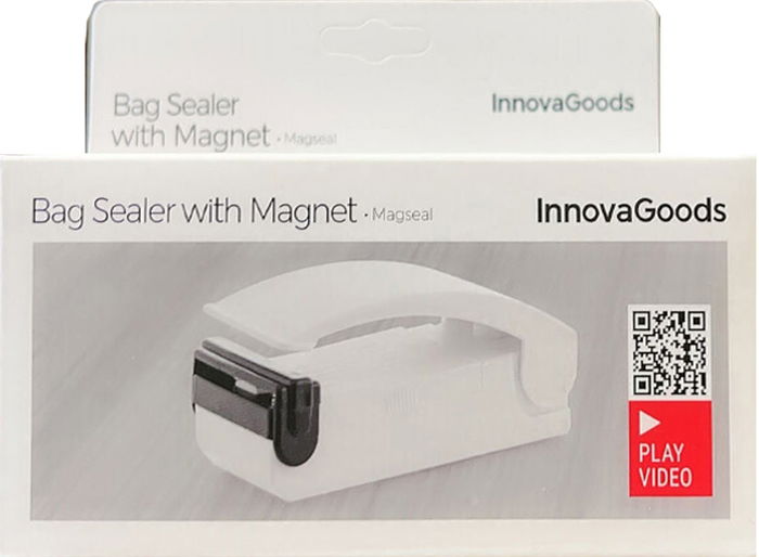 Inde Magseal Selladora de Bolsas con Imán para Nevera, Dimensiones 10.6 x 8.1 x 5.6 cm (20 Unidades) Inde Magseal Selladora de Bolsas con Imán para Nevera, Dimensiones 10.6 x 8.1 x 5.6 cm (20 Unidades)