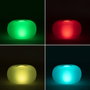 Innovagoods Pulight Asiento Hinchable con Luz LED Multicolor
