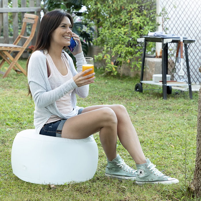 Innovagoods Pulight Asiento Hinchable con Luz LED Multicolor