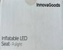 Innovagoods Pulight Asiento Hinchable con Luz LED Multicolor