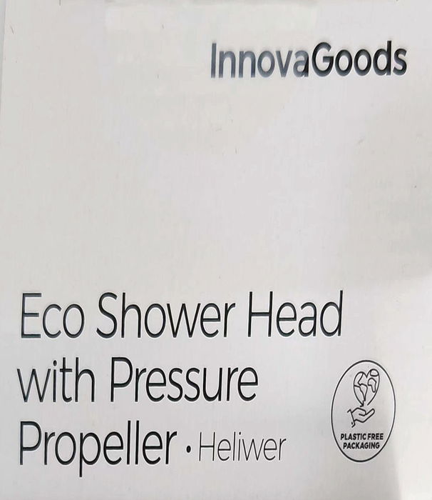 Inde Ecoducha con Hélice de Presión y Filtro Purificador, Dimensiones 26 x 8 x 4 cm (16 Unidades) Inde Ecoducha con Hélice de Presión y Filtro Purificador, Dimensiones 26 x 8 x 4 cm (16 Unidades)