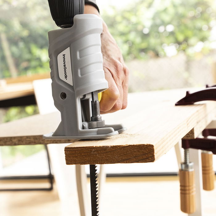 Adaptador de Sierra de Calar para Taladro Jrill InnovaGoods Adaptador de Sierra de Calar para Taladro Jrill InnovaGoods