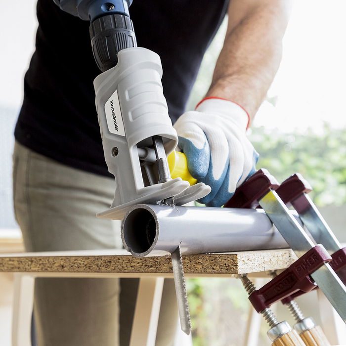 Adaptador de Sierra de Calar para Taladro Jrill InnovaGoods Adaptador de Sierra de Calar para Taladro Jrill InnovaGoods