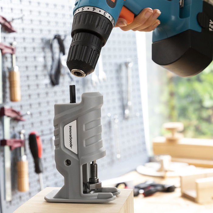 Adaptador de Sierra de Calar para Taladro Jrill InnovaGoods Adaptador de Sierra de Calar para Taladro Jrill InnovaGoods