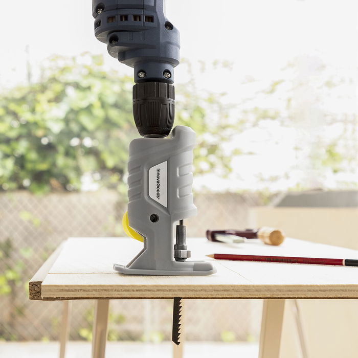 Adaptador de Sierra de Calar para Taladro Jrill InnovaGoods Adaptador de Sierra de Calar para Taladro Jrill InnovaGoods