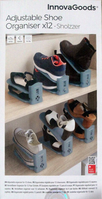 Innovagoods Sholzzer Pack de 6 Organizadores de Zapatos