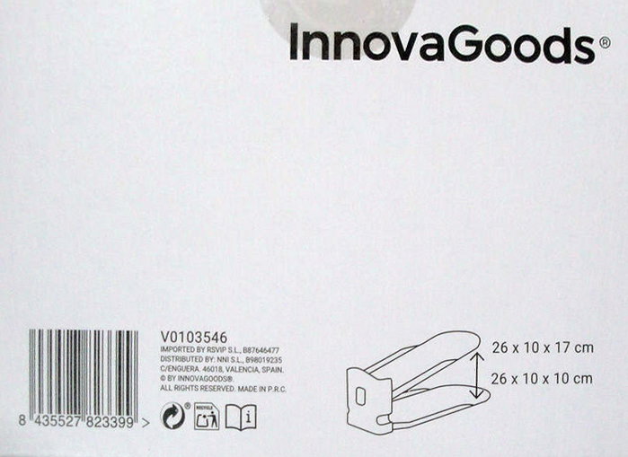 Innovagoods Sholzzer Pack de 6 Organizadores de Zapatos