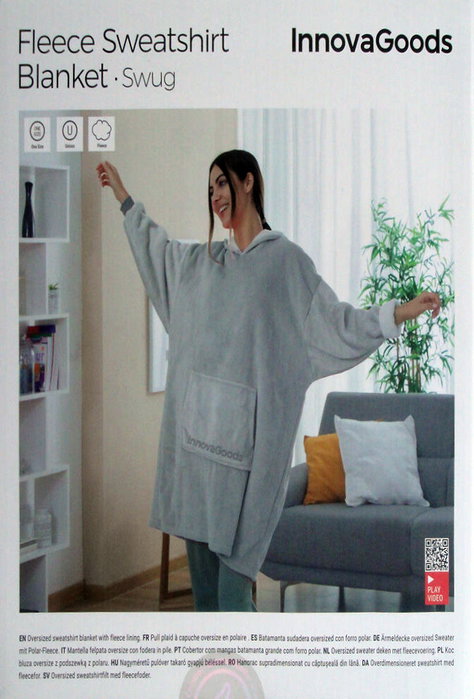 Inde Batamanta Sudadera Oversized con Forro Polar Swug - Inde (5 Unidades) Inde Batamanta Sudadera Oversized con Forro Polar Swug - Inde (5 Unidades)