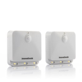 Innovagoods Set de 2 Pilotos Nocturnos LED con Sensor de Movimiento