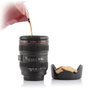 Innovagoods Taza multifunción Mukoffy de 400 ml con diseño de objetivo de cámara fotográfica