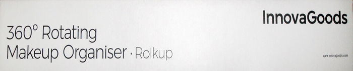 Inde Organizador de Maquillaje Giratorio Rolkup Innova 23 cm Ancho x 23 cm Largo x 4 cm Alto (7 Unidades)