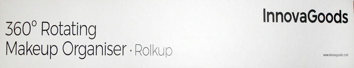 Inde Organizador de Maquillaje Giratorio Rolkup Innova 23 cm Ancho x 23 cm Largo x 4 cm Alto (7 Unidades)