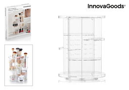 Inde Organizador de Maquillaje Giratorio Rolkup Innova 23 cm Ancho x 23 cm Largo x 4 cm Alto (7 Unidades)