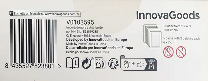 Inde Parches Desintoxicantes Para Pies Bamboo (24 Unidades)